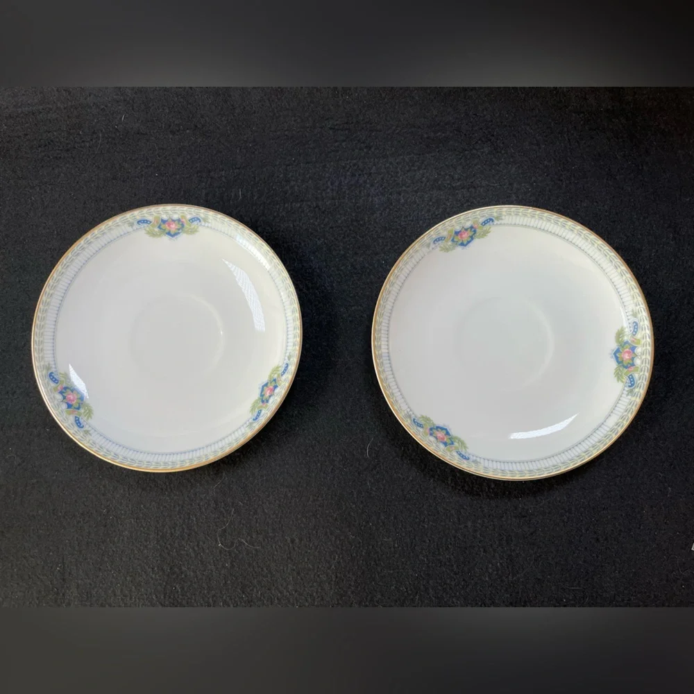2 Noritake Saucers, Montclair